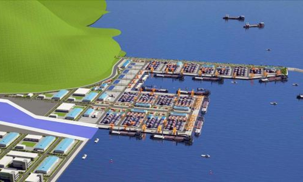  Phối cảnh dự án bến cảng Liên Chiểu - Nguồn: Báo Đà Nẵng