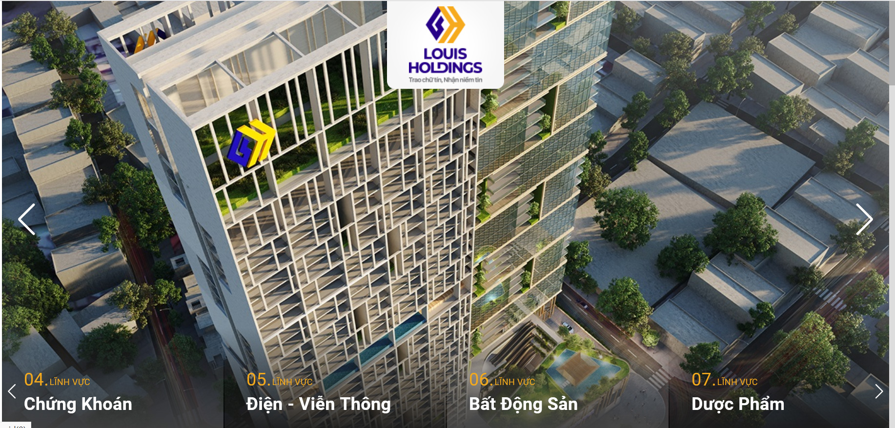 Công ty cổ phần Louis Holdings.