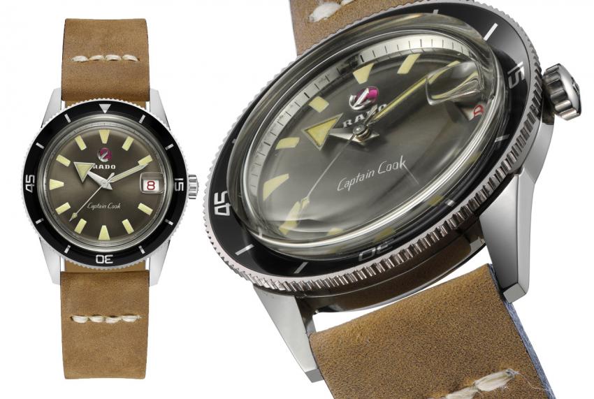 Mẫu đồng hồ&nbsp;Captain Cook nguy&ecirc;n bản ra đời v&agrave;o năm 1962.