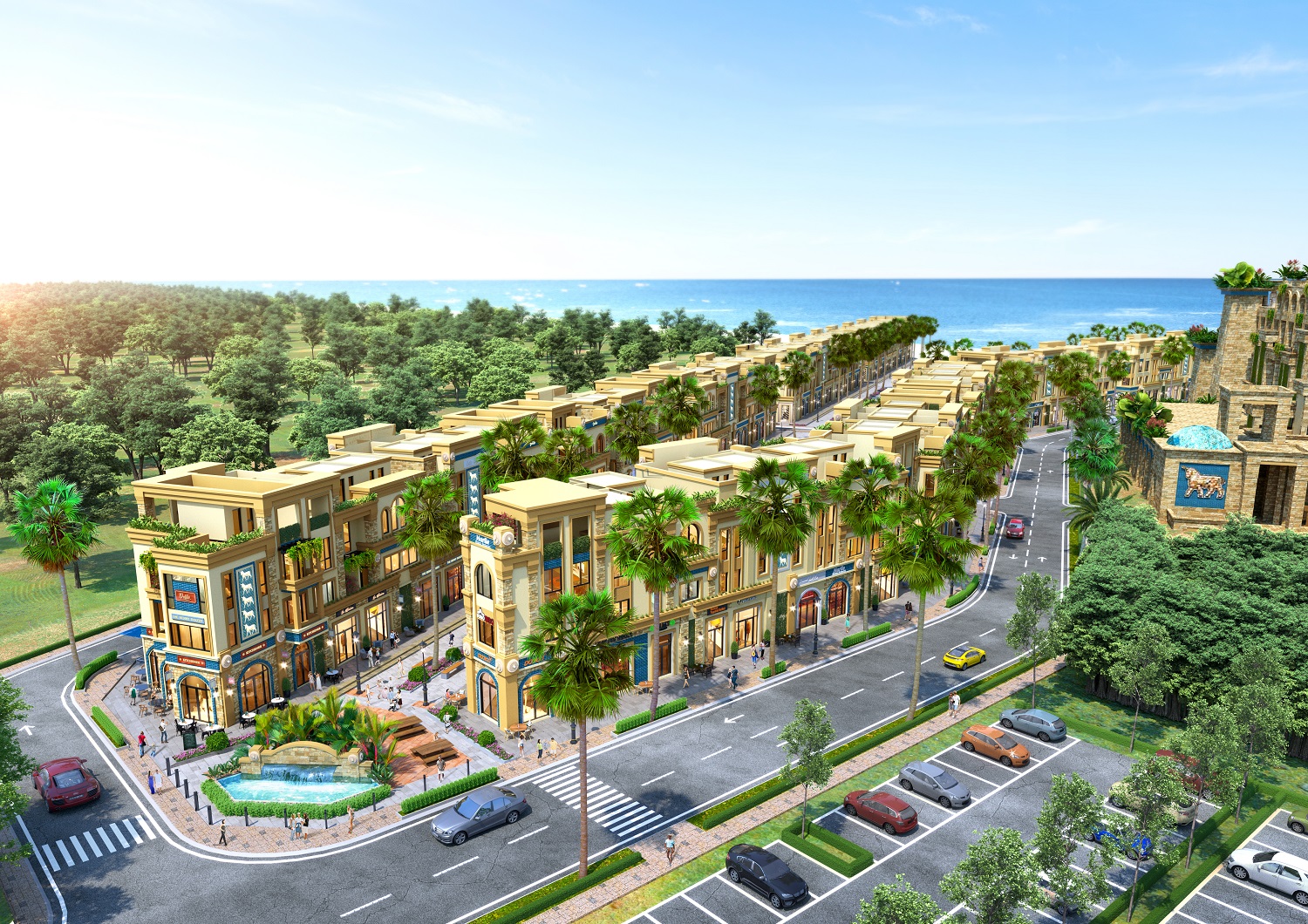 Babylon shophouse được đánh giá sẽ mang lại lợi nhuận kép cho nhà đầu tư.