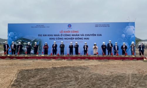 Quảng Ninh: Khởi công dự án nhà ở xã hội với giá bán từ 7,1triệu đồng/m2