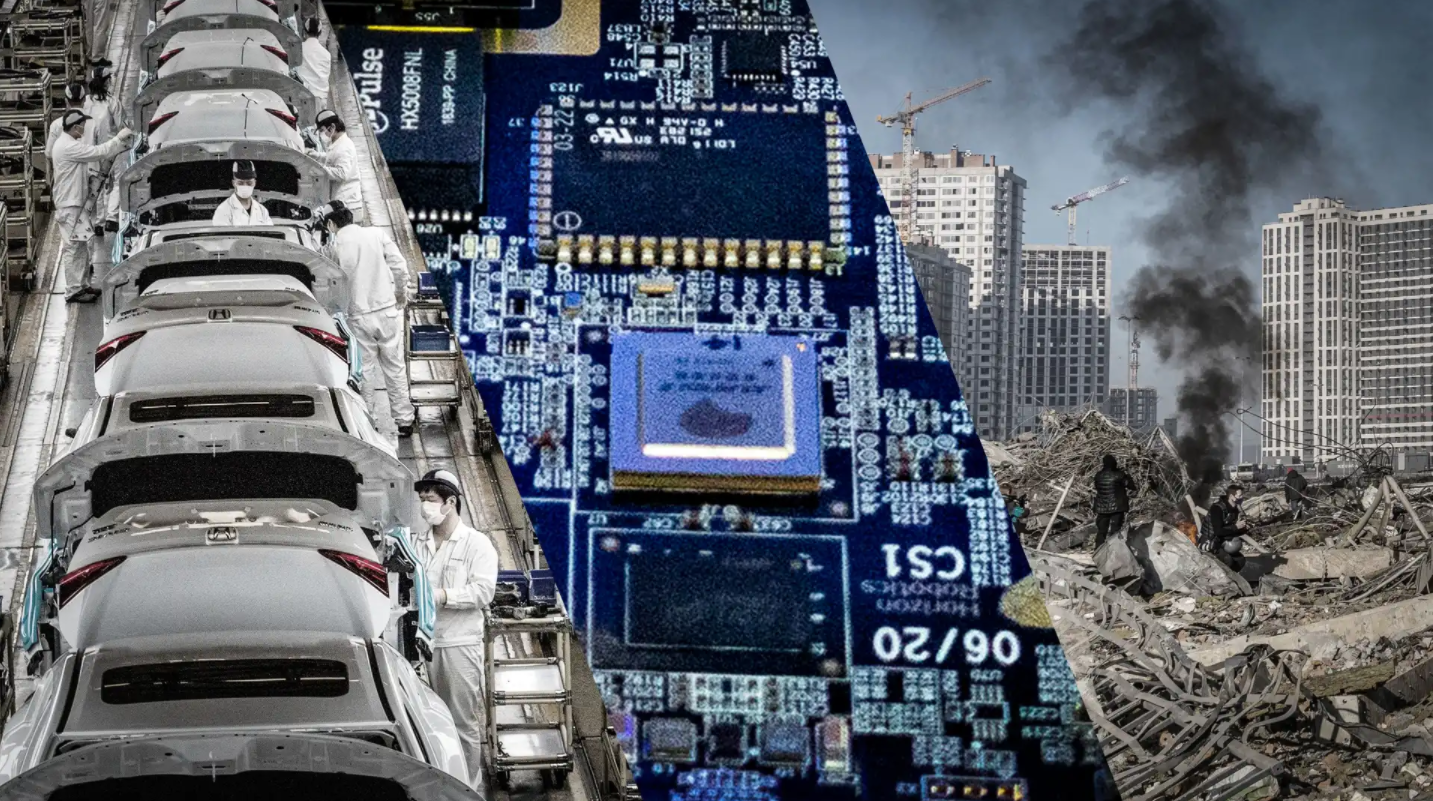 Xung đột Nga - Ukraine đang gây gián đoạn chuỗi cung ứng các mặt hàng từ nhôm, nickel cho tới vi mạch - Ảnh: AP/Reuters