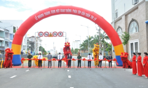 Khánh thành cụm nút giao thông Tây cầu Trần Thị Lý hơn 700 tỷ
