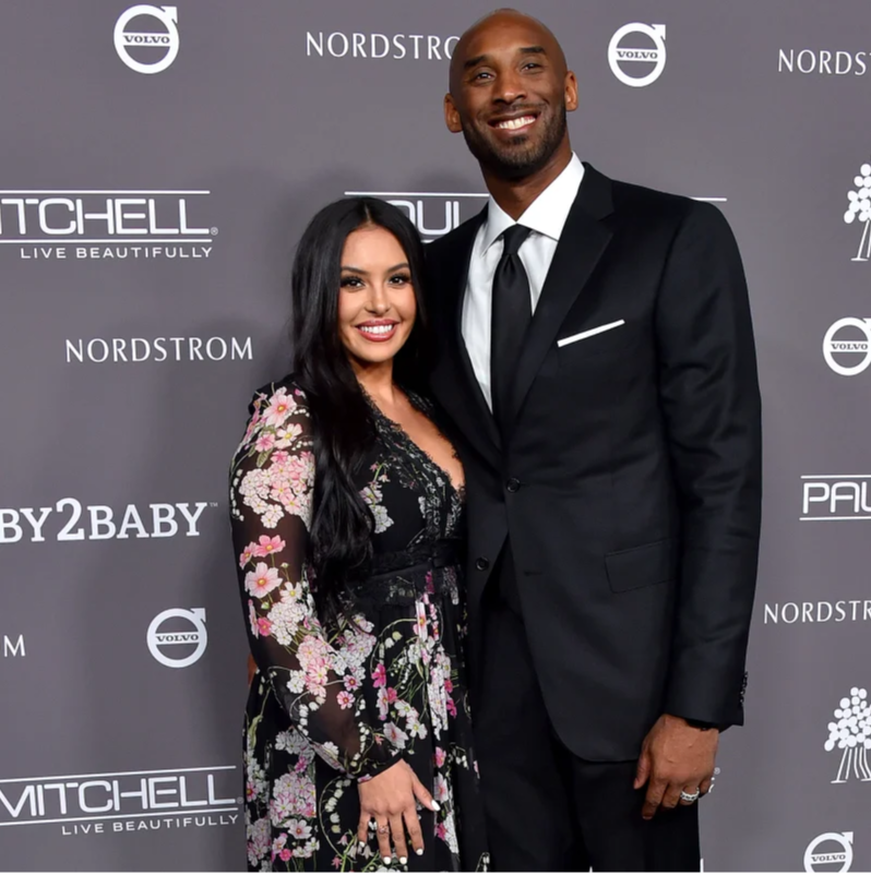 Huyền thoại bóng rổ Kobe Bryant và vợ, Vanessa Bryant.