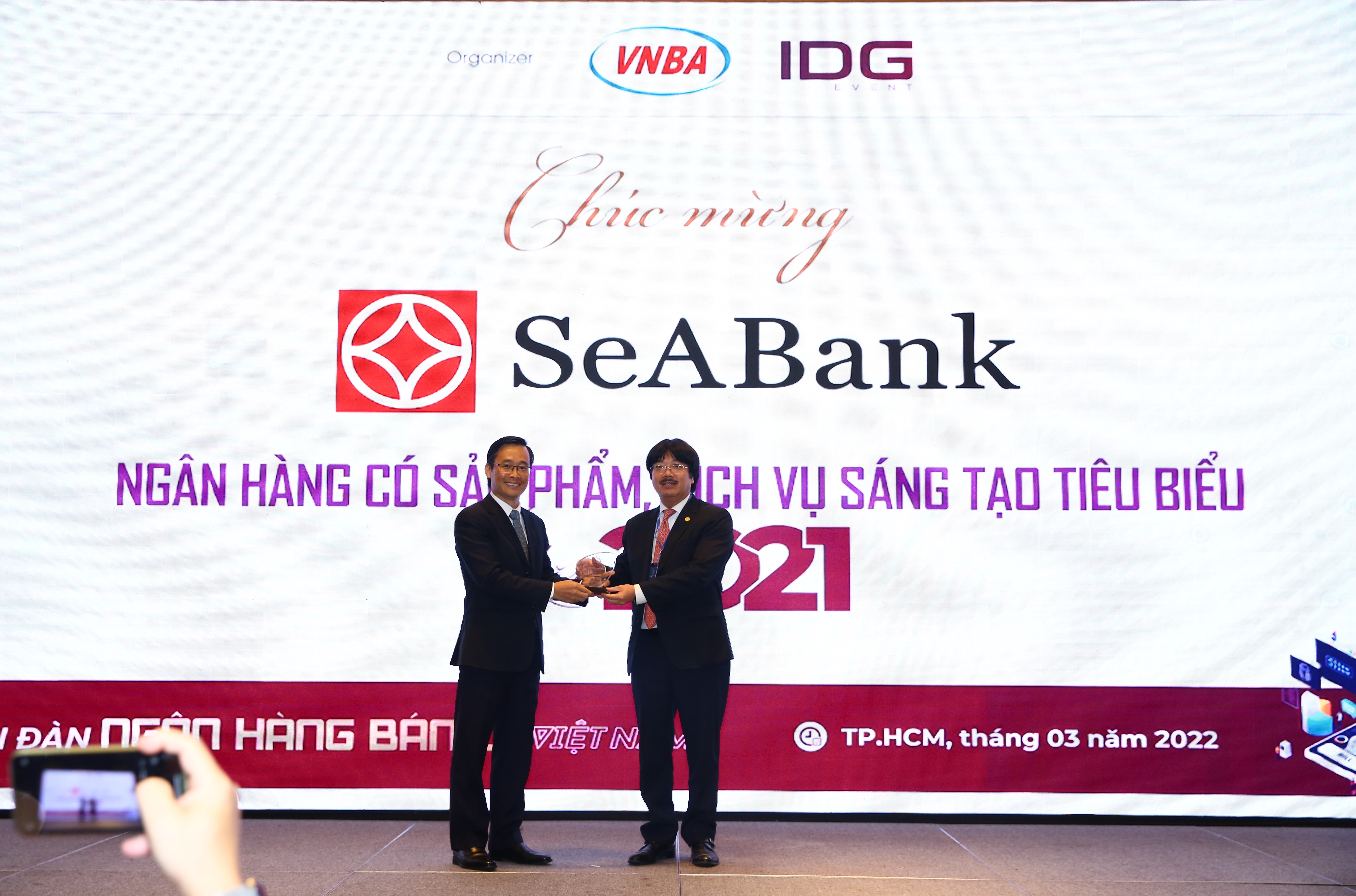 Đây là lần thứ 2 SeABank được vinh danh tại giải thưởng danh giá này.