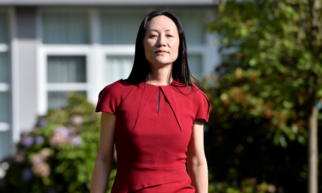 Bà Mạnh Vãn Châu trong thời gian bị quản thúc ở Canada - Ảnh: Reuters.