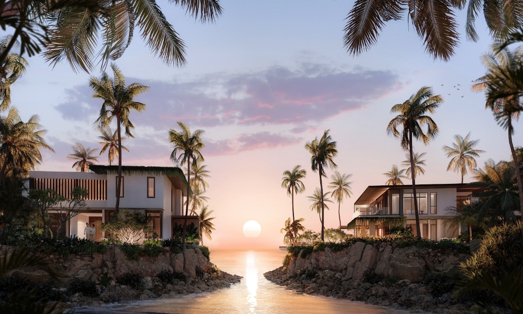 Gran Meliá Nha Trang sở hữu vị trí tuyệt đẹp kề sát biển để có thể đón trọn vẹn khung cảnh hoàng hôn lãng mạn tại vịnh biển đẹp nhất Việt Nam. (Nguồn : granmelianhatrang.vn).