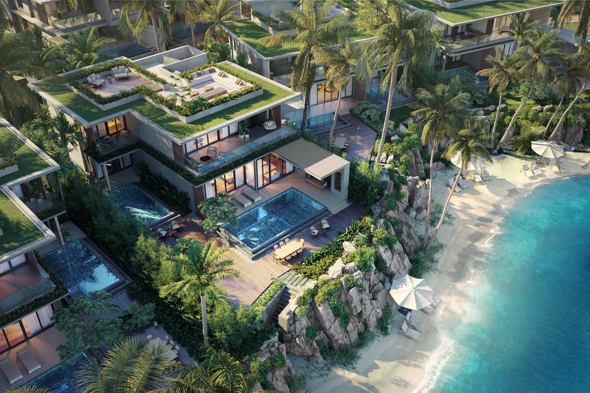 Gran Meliá Nha Trang - Tư dinh tỷ phú tọa lạc tại mặt biển.