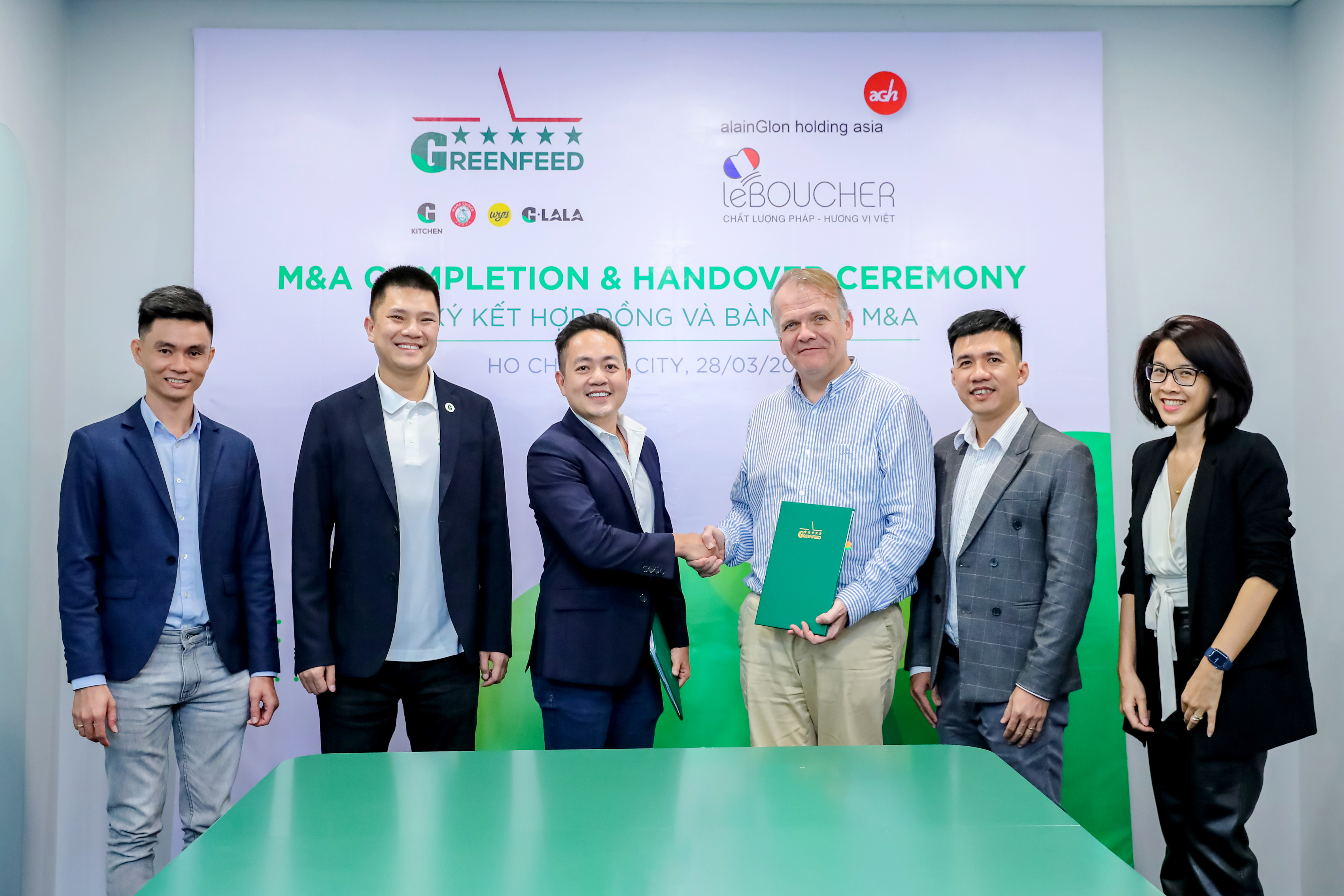 Greenfeed Việt Nam chính thức sáp nhập LeBoucher.