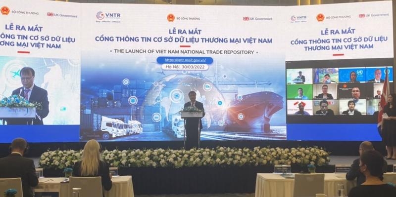Vietnam National Trade Repository portal lauchned