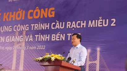 Construction of Rach Mieu 2 Bridge gets underway