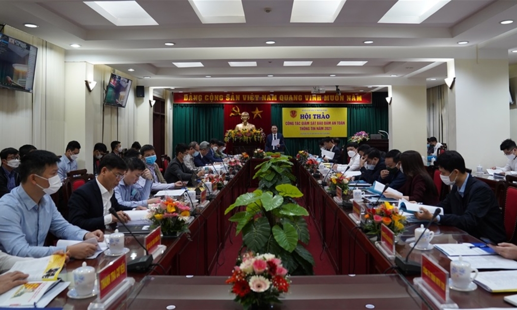 Hội thảo Công tác giám sát đảm bảo an toàn thông tin năm 2021 ngày 30/3.