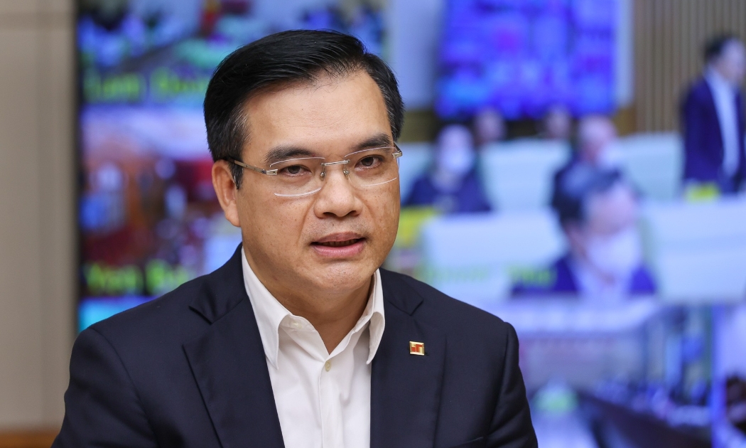 Ông Nguyễn Chí Thành, Chủ tịch Hội đồng Thành viên SCIC phát biểu tại Hội nghị Thủ tướng Chính phủ với doanh nghiệp nhà nước tổ chức ngày 24/3/2022.