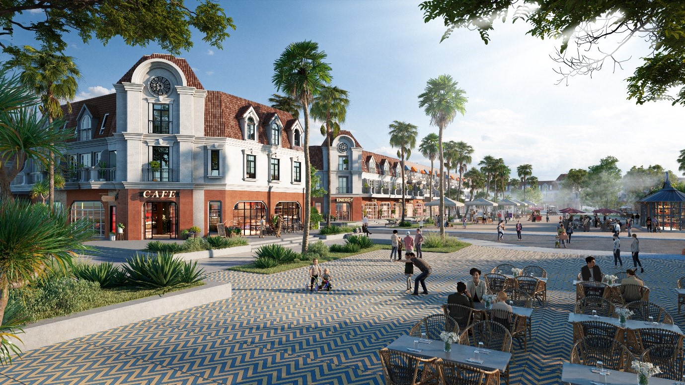 Shophouse biển phân khu Ocean Residence tại NovaWorld Phan Thiet.