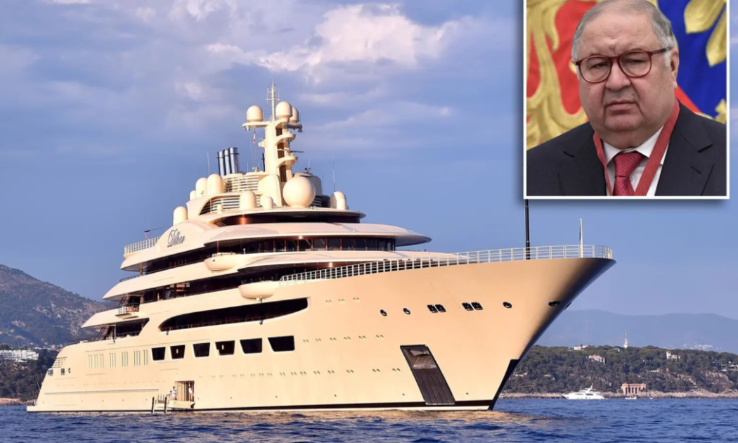 Siêu du thuyền Dilbar của Alisher Usmanov - Ảnh: Getty Images