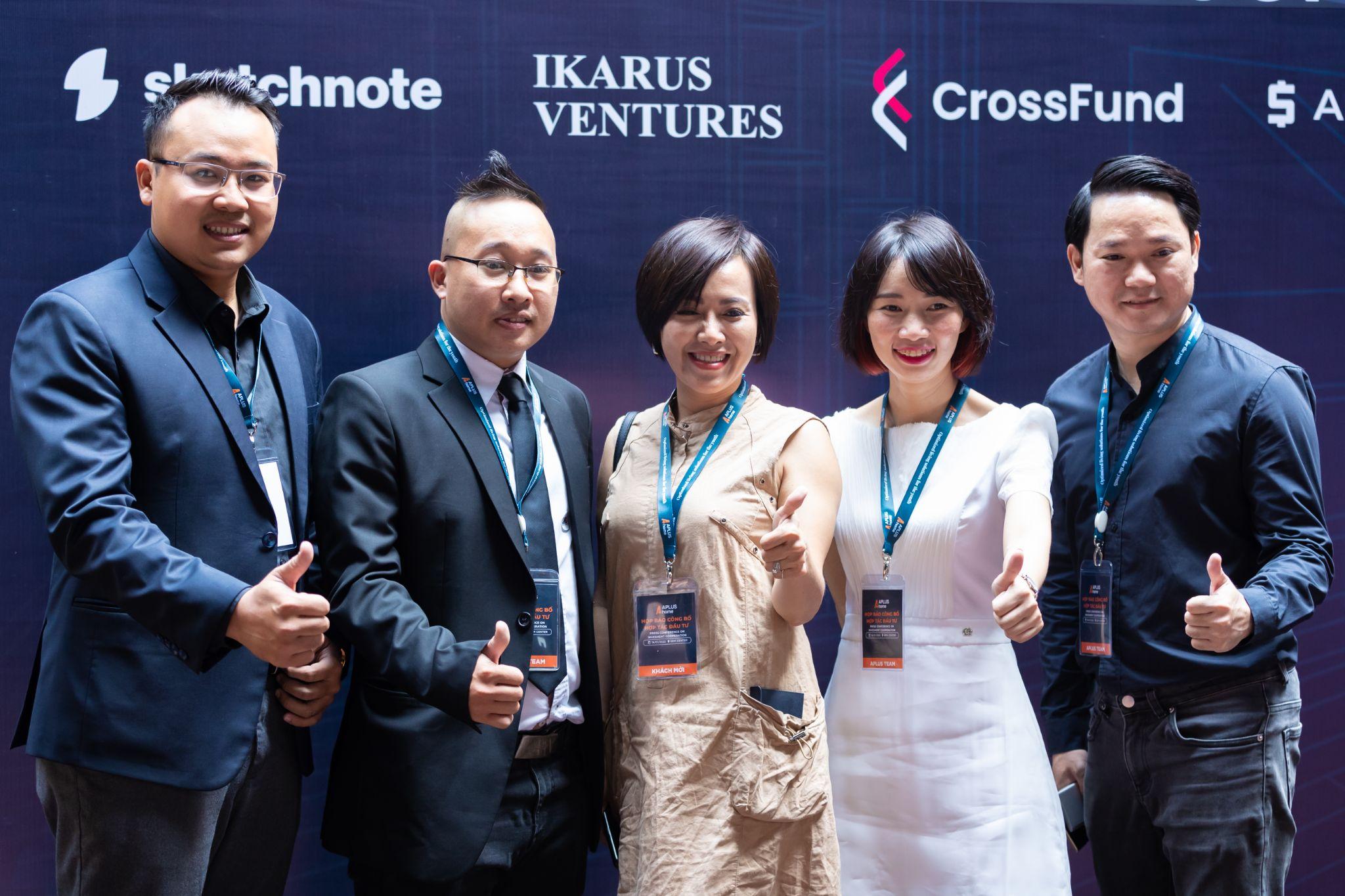 Đội ngũ APLUS v&agrave; đối t&aacute;c APLUS Home Huỳnh Tấn Ph&aacute;t.