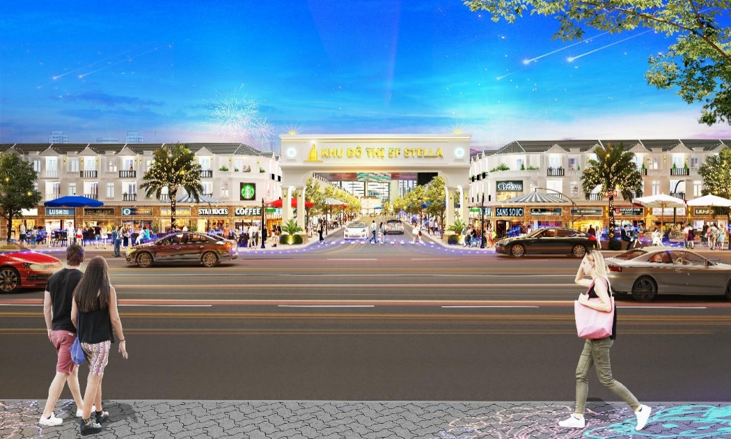 Phối cảnh khu đô thị 5F Stella vừa công bố ra thị trường với nhiều lợi thế về vị trí, giá bán lẫn chính sách ưu đãi.