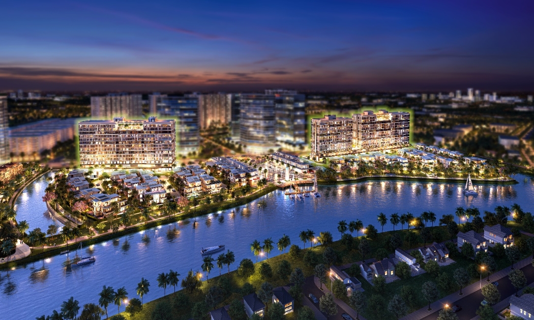 Phối cảnh dự kiến không gian sống như resort giữa lòng phố của Flora Panorama.