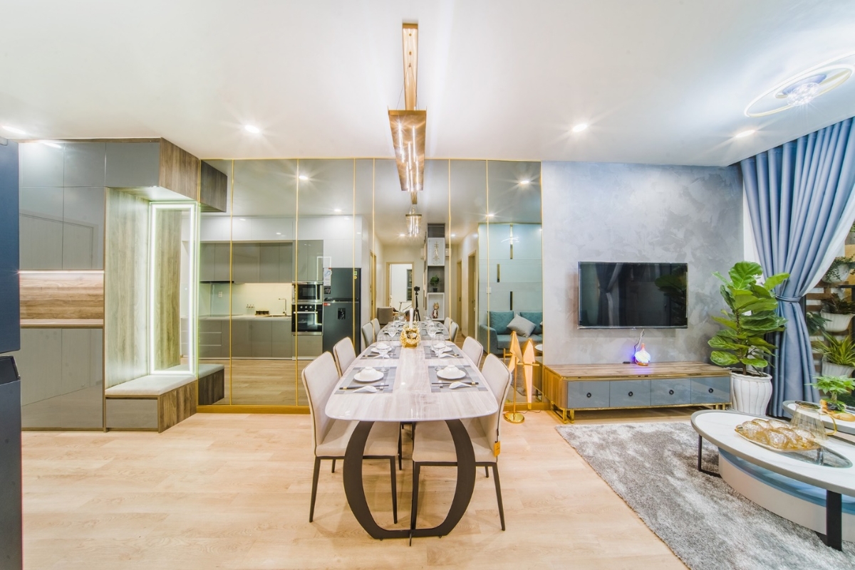 Một góc không gian căn 3 PN của Tecco Felice Homes.