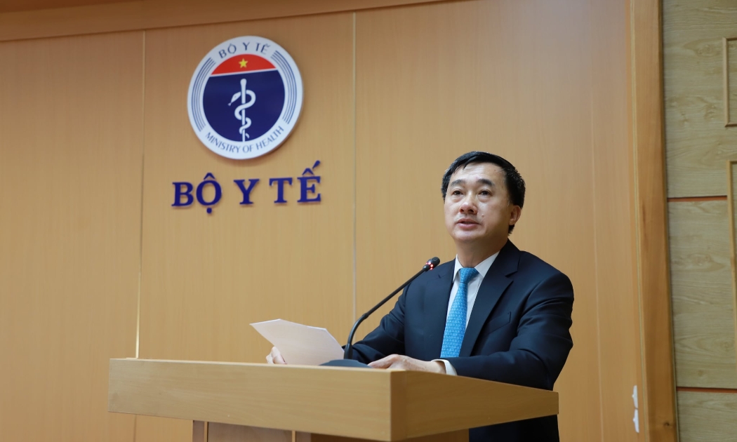 Thứ trưởng Bộ Y tế Trần Văn Thuấn thông tin về việc triển khai cấp