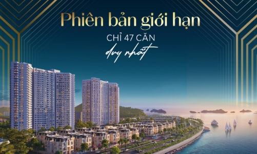 Phiên bản giới hạn với chỉ 47 căn dinh thự biển duy nhất