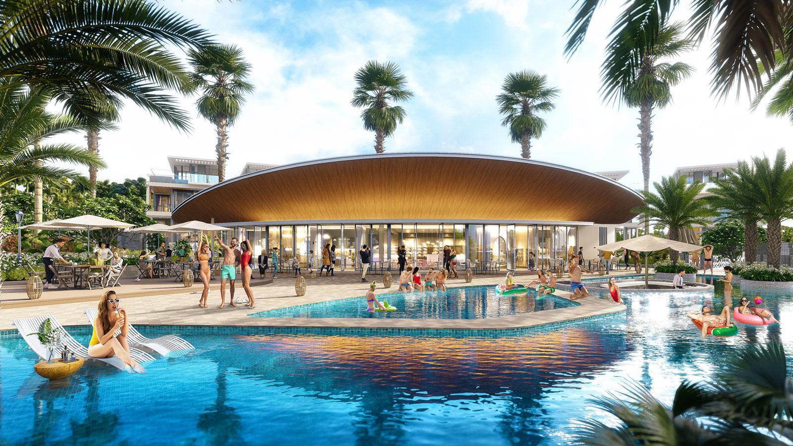 Tổ hợp tiện ích giải trí đa sắc màu tại Mũi Né Summerland.