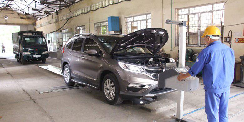 Nhiều phương tiện được phát hiện không đáp ứng tiêu chuẩn an toàn, khí thải khi đi đăng kiểm