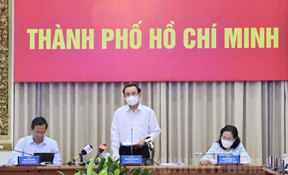&Ocirc;ng Nguyễn Văn N&ecirc;n, B&iacute; thư Th&agrave;nh uỷ TP.HCM: 