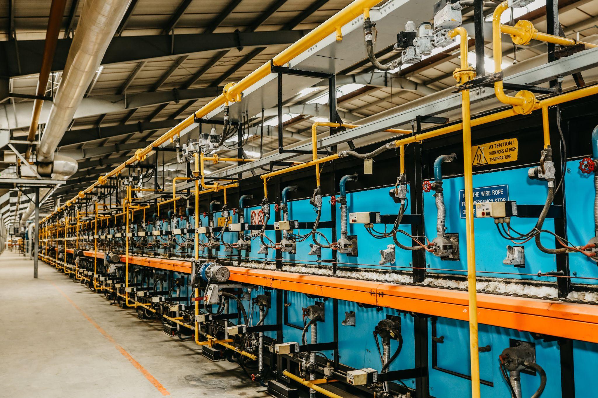 Nhà máy Gạch Viglacera Eurotile đã đi vào hoạt động từ đầu năm 2022.