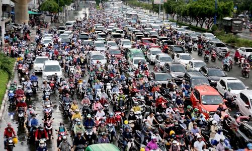 Năm thành phố lớn nghiên cứu phân vùng hạn chế xe máy, tiến tới dừng hoạt động sau năm 2030