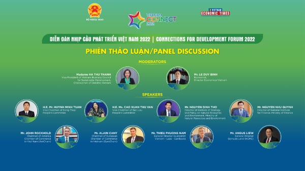 Vietnam Connect Forum 2022: Hội tụ nguồn lực, thúc đẩy tăng trưởng xanh và phát triển bền vững