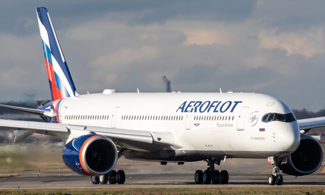 Một máy bay của hãng hàng không quốc gia Nga Aeroflot.