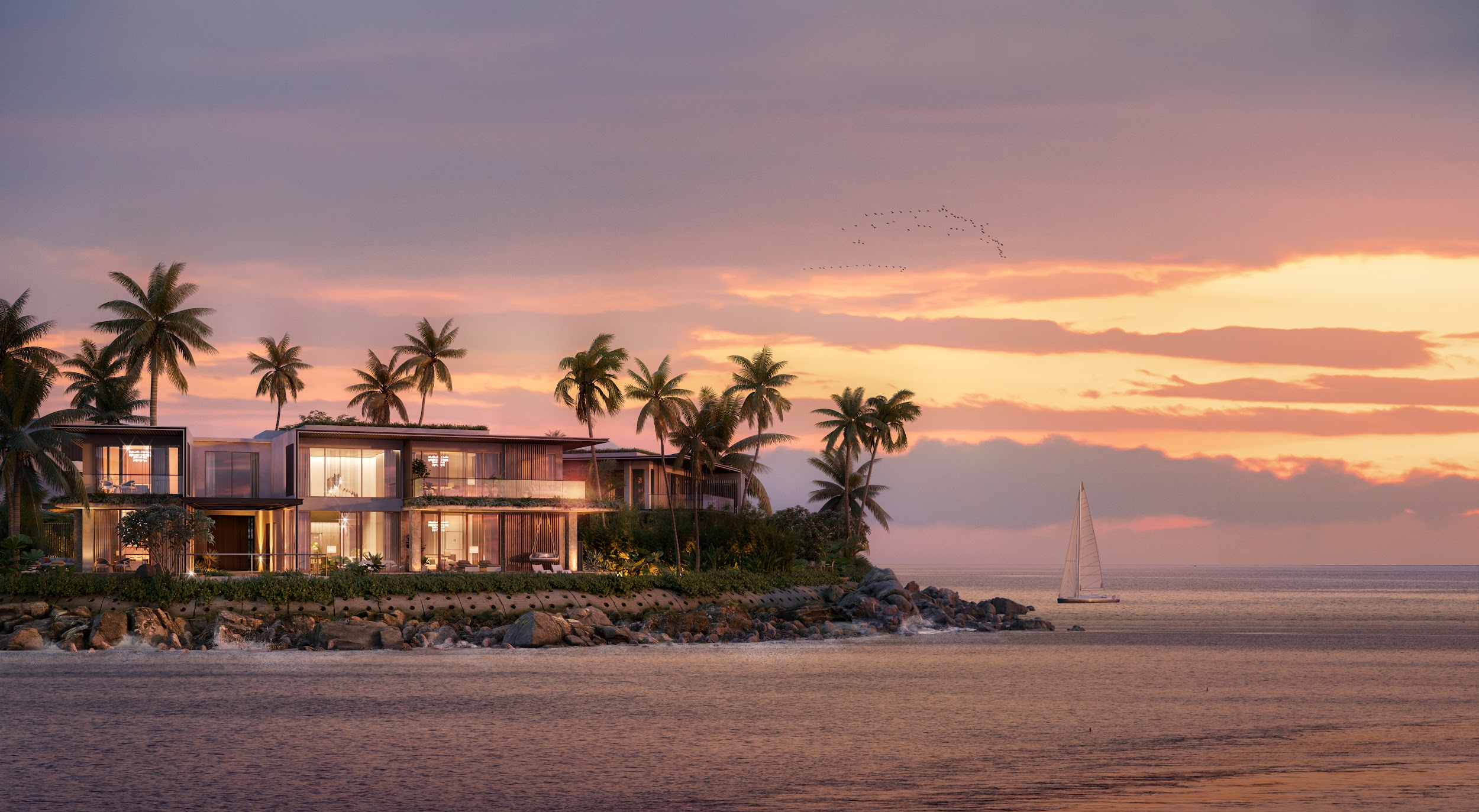 Dinh thự sát biển Gran Meliá Nha Trang được định giá lên đến hàng triệu đô.
