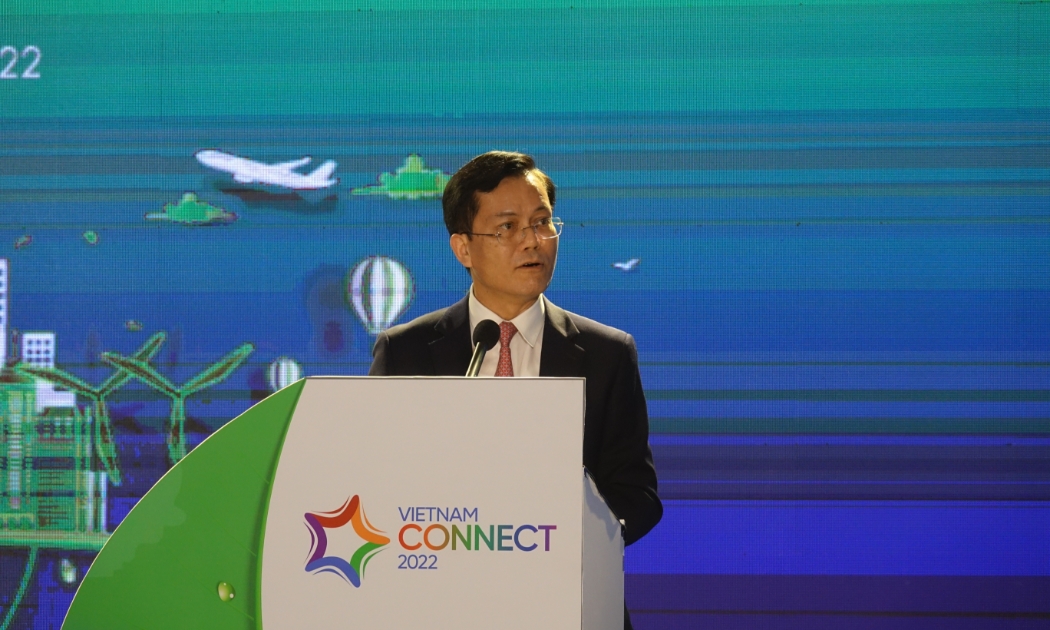 Thứ trưởng Bộ Ngoại giao Hà Kim Ngọc phát biểu tại diễn đàn.