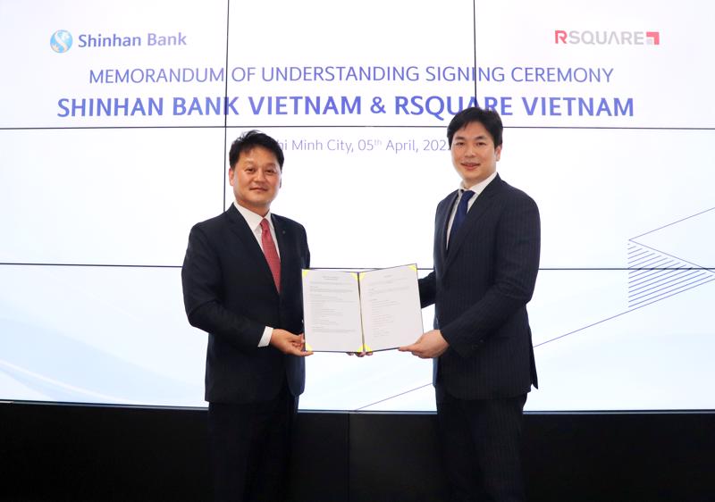The signing ceremony for the agreement.