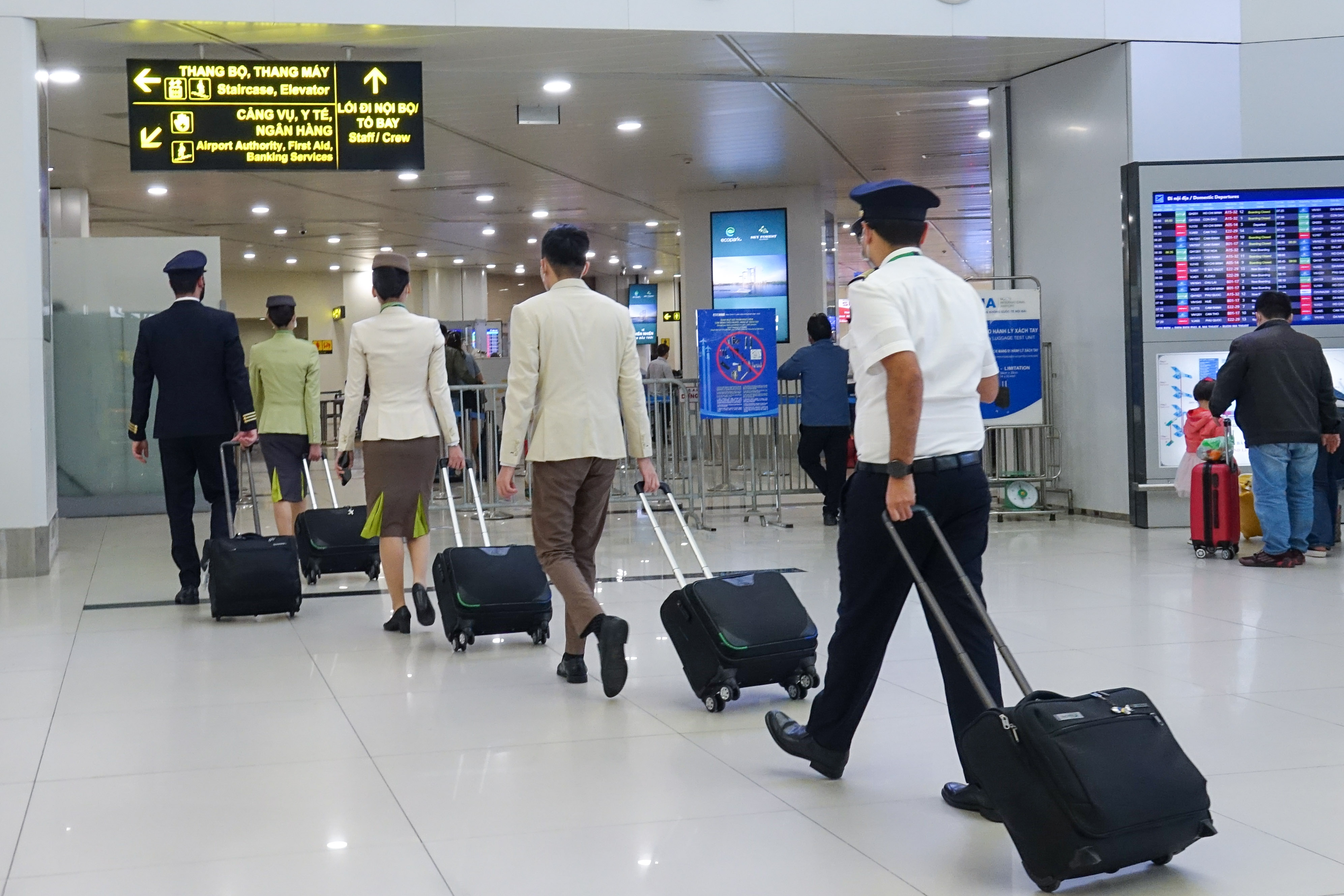 Các hãng hàng không Việt như: Vietnam Airlines, Vietjet, Bamboo những ngày này luôn hoạt động với công suất tối đa. 