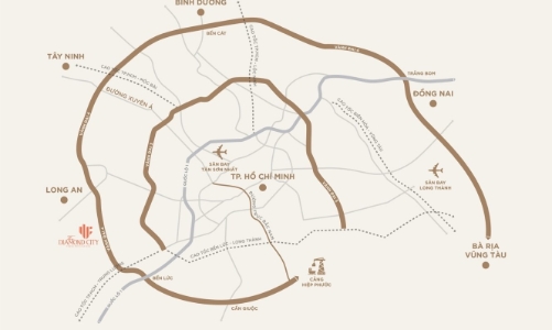 The Diamond City - kết nối xuyên tâm 5 đô thị vệ tinh của TP.HCM