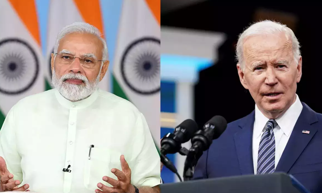 Thủ tướng Ấn Độ Narendra Modi và Tổng thống Mỹ Joe Biden - Ảnh: India Times