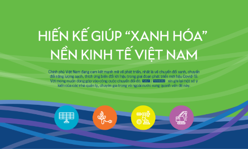 Hiến kế giúp “xanh hóa” nền kinh tế Việt Nam