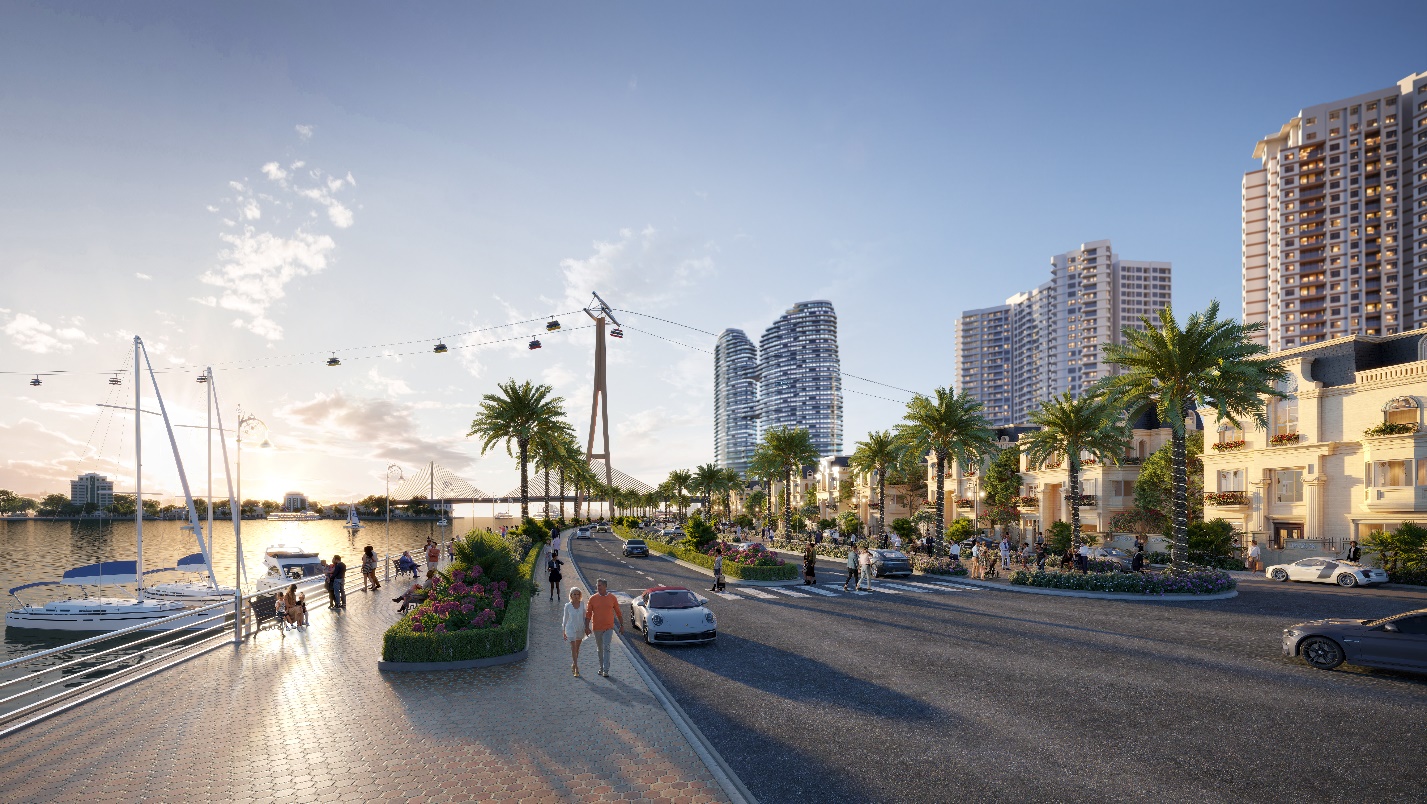 Không gian sống nghỉ dưỡng kế bên vịnh kỳ quan, tầm nhìn trực diện biển, hòa cùng thiên nhiên.