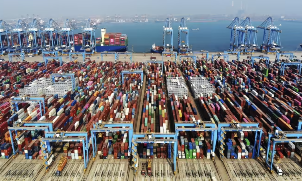 Nhập khẩu của Trung Quốc từ Nga đã tăng 26% trong tháng 3 - Ảnh: Xinhua/Kyodo