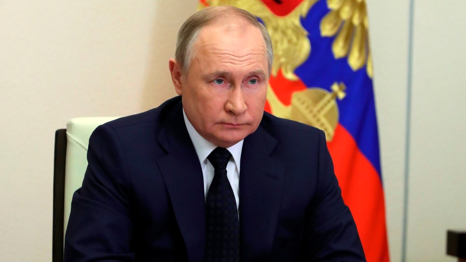 Tổng thống Nga Vladimir Putin - Ảnh: AP