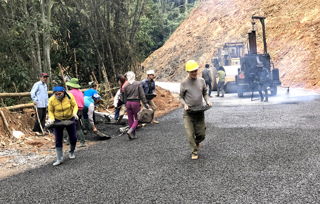 147,1 km đường giao thông được nâng cấp, tạo điều kiện để phát triển kinh tế, xã hội tỉnh Tuyên Quang.