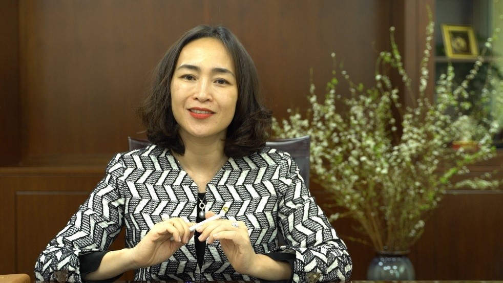Bà Nguyễn Thị Kim Oanh - Phó Tổng giám đốc Vietcombank.