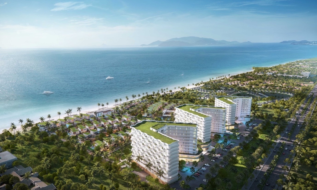 Shantira Beach Resort & Spa toạ lạc tại mặt biển An Bàng.
