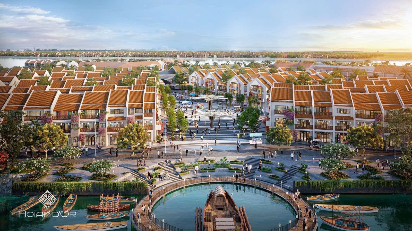 Phối cảnh dự án Hoian d’Or 