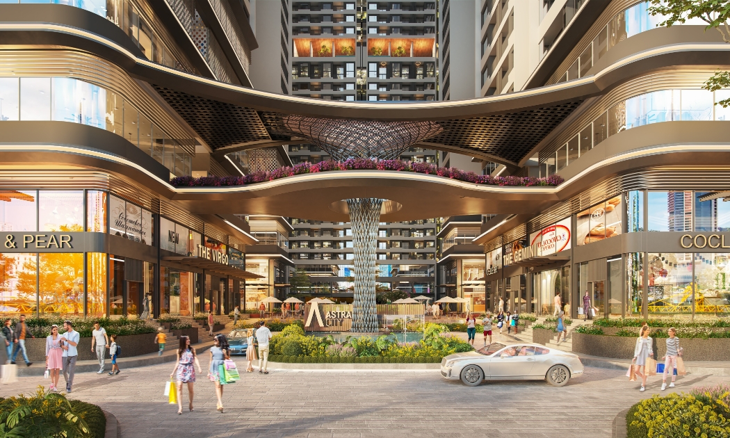Chuỗi tiện ích đẳng cấp ngay ngưỡng cửa với căn hộ thương mại Elitez by Astral City.