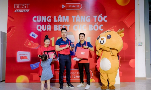 BEST Express tặng xe máy đánh dấu hành trình hợp tác cùng Colgate