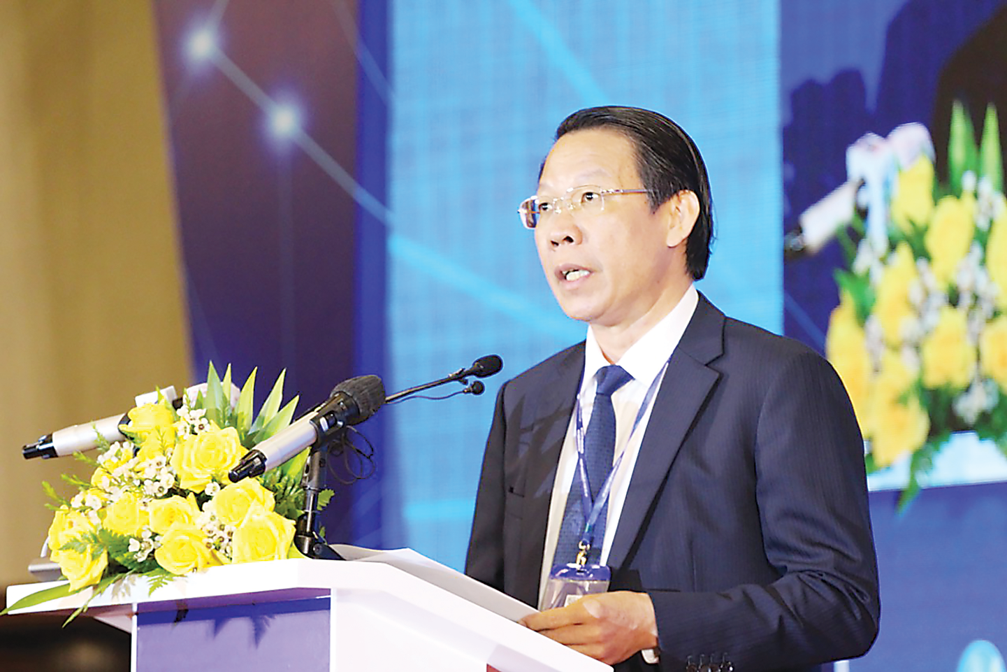 Chủ tịch Ủy ban Nhân dân TP.HCM Phan Văn Mãi tại HEF 2022.