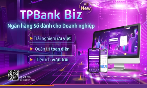 TPBank Biz: Công cụ tài chính số đắc lực cho doanh nghiệp trong kỉ nguyên số